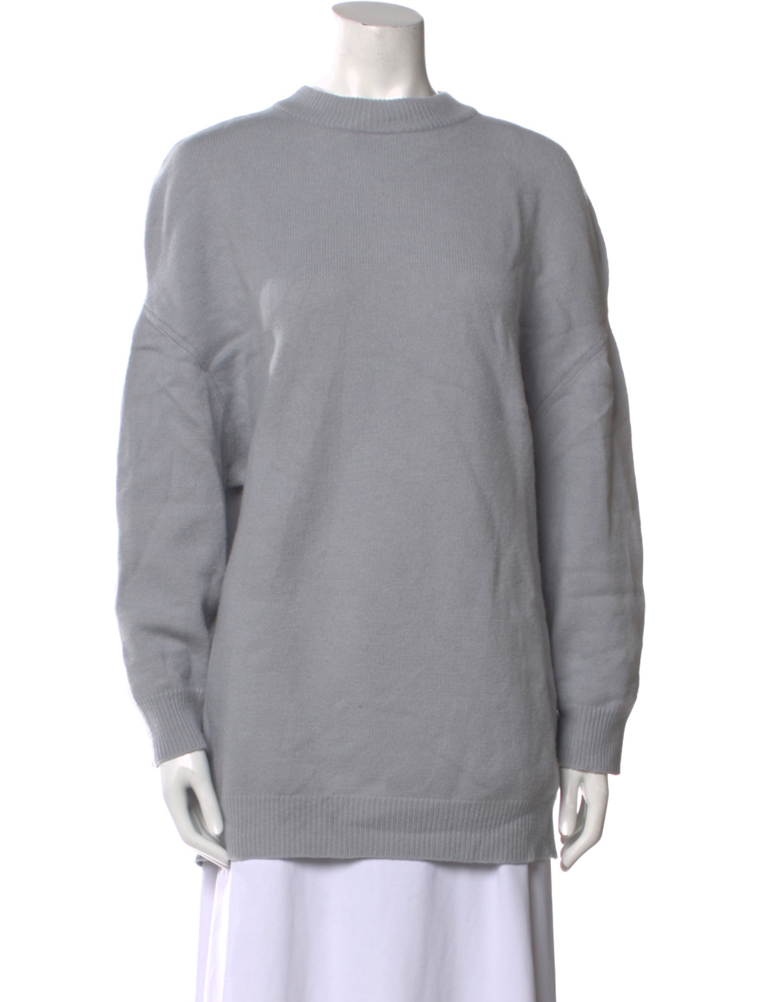 Tibi Wool Mock Neck Sweater