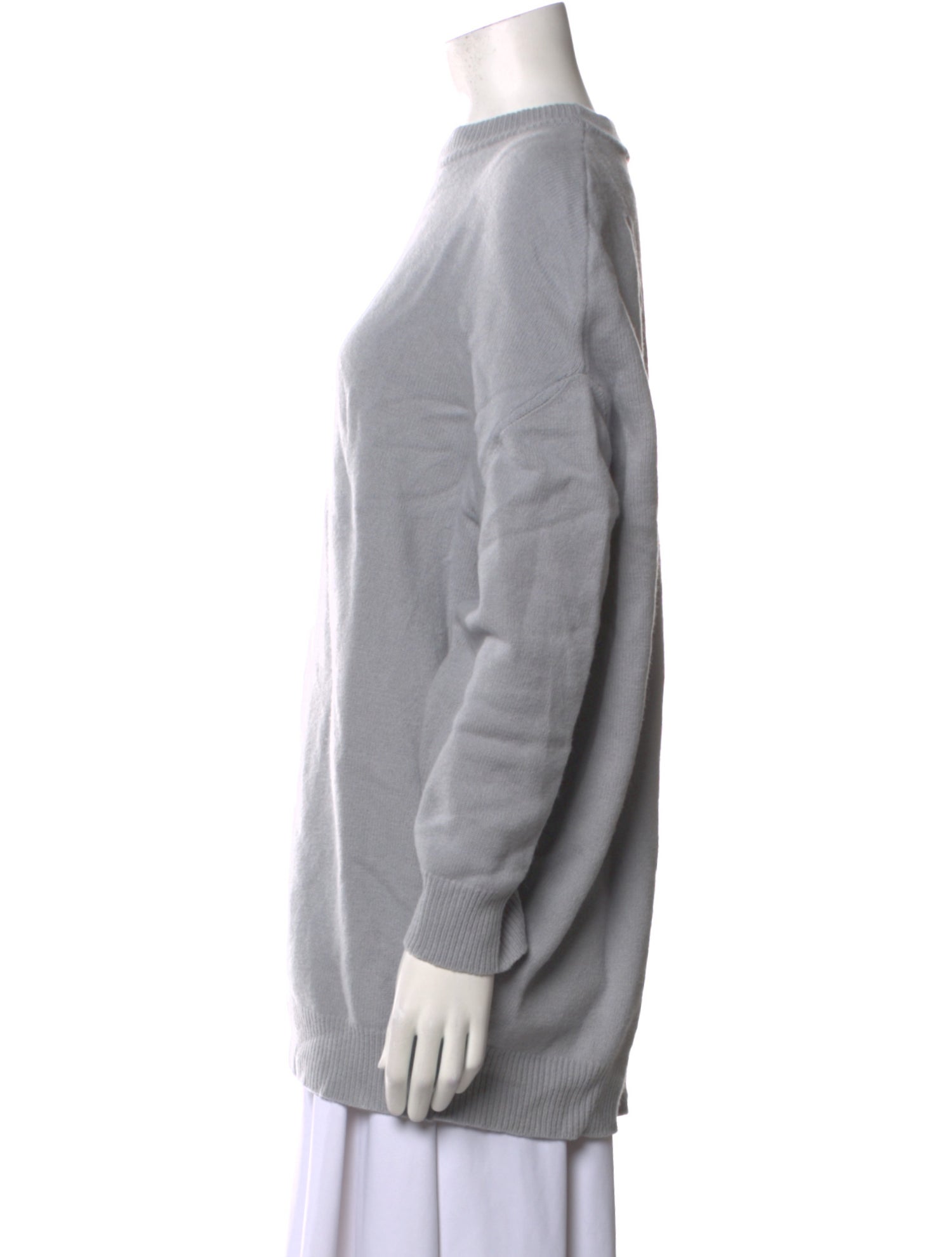 Tibi Wool Mock Neck Sweater