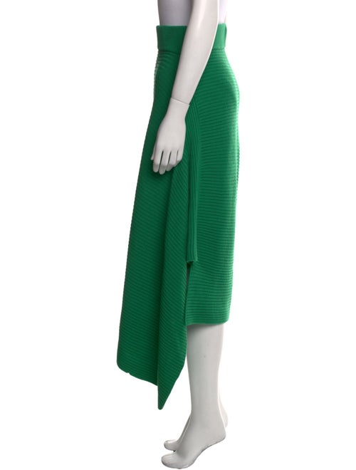 Tibi Merino Wool Midi Length Skirt