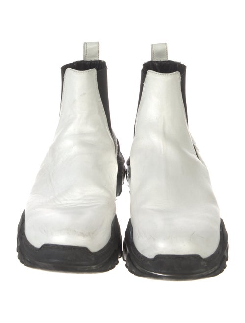 Tibi Leather Chelsea Boots