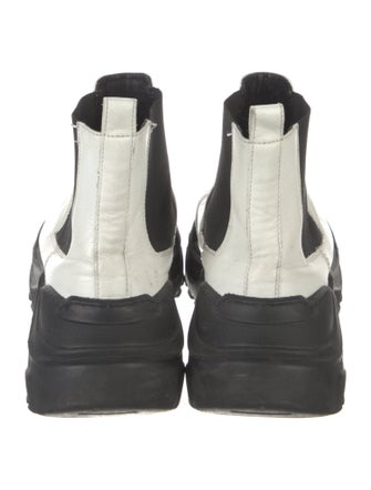 Tibi Leather Chelsea Boots