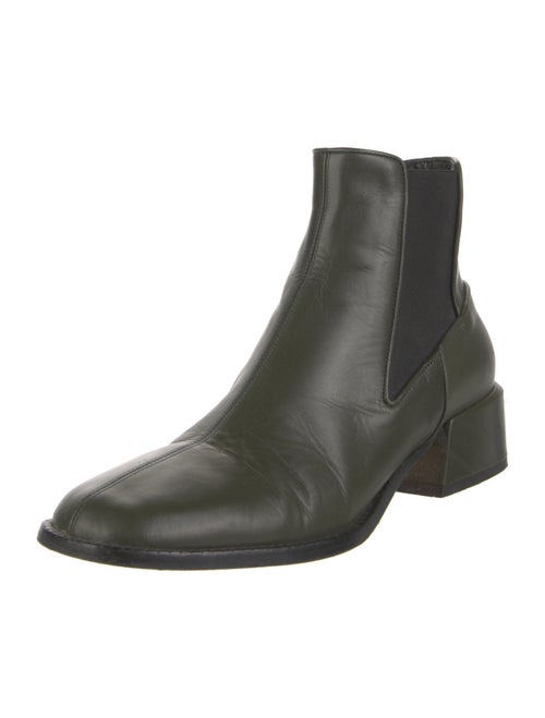 Tibi Leather Chelsea Boots