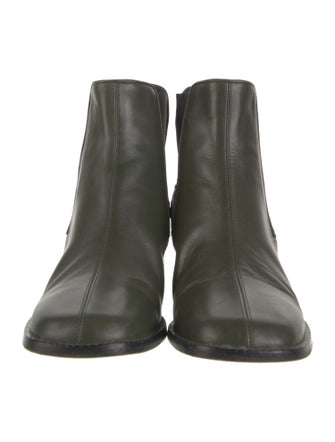 Tibi Leather Chelsea Boots