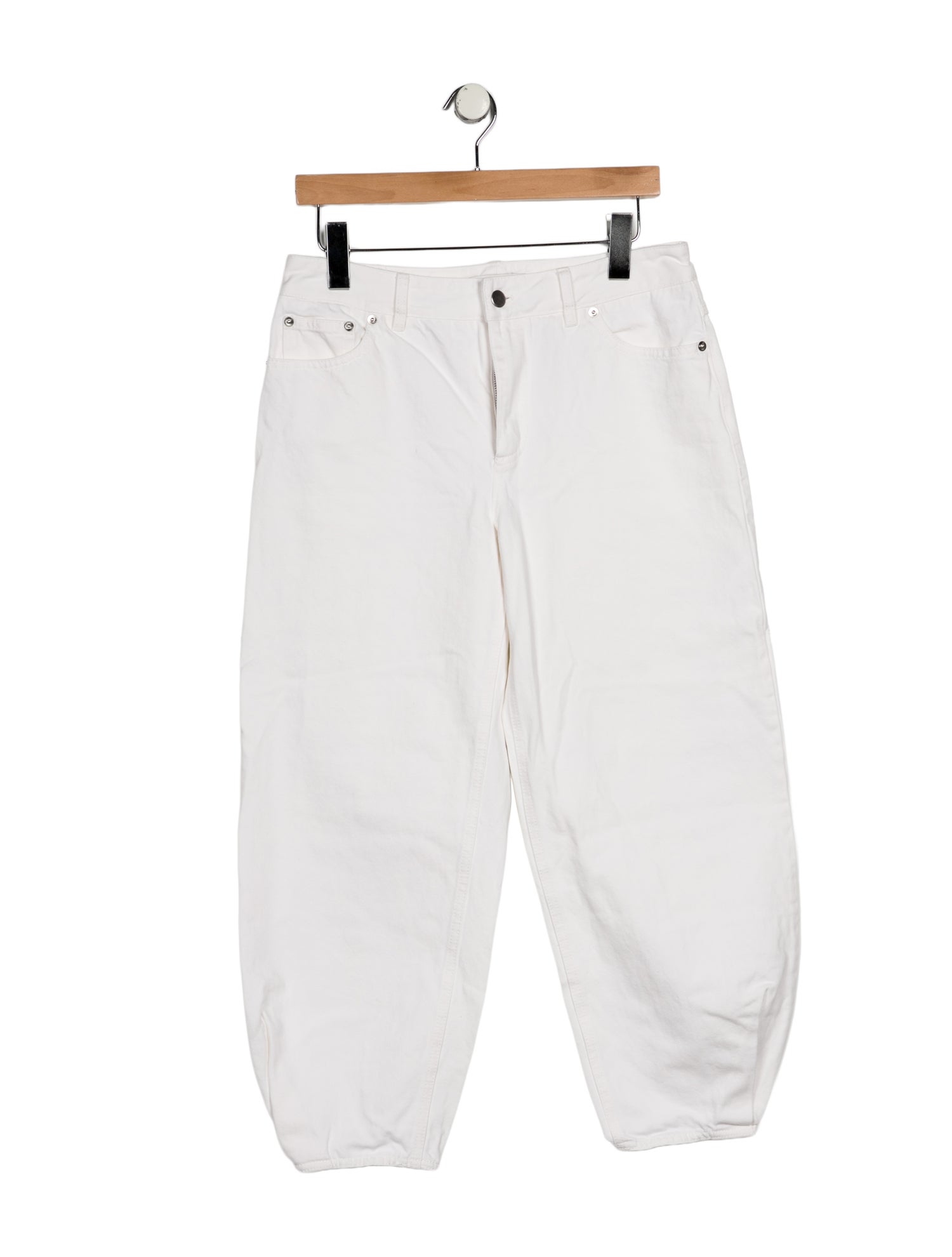 Tibi Mid-Rise Skinny Leg Jeans