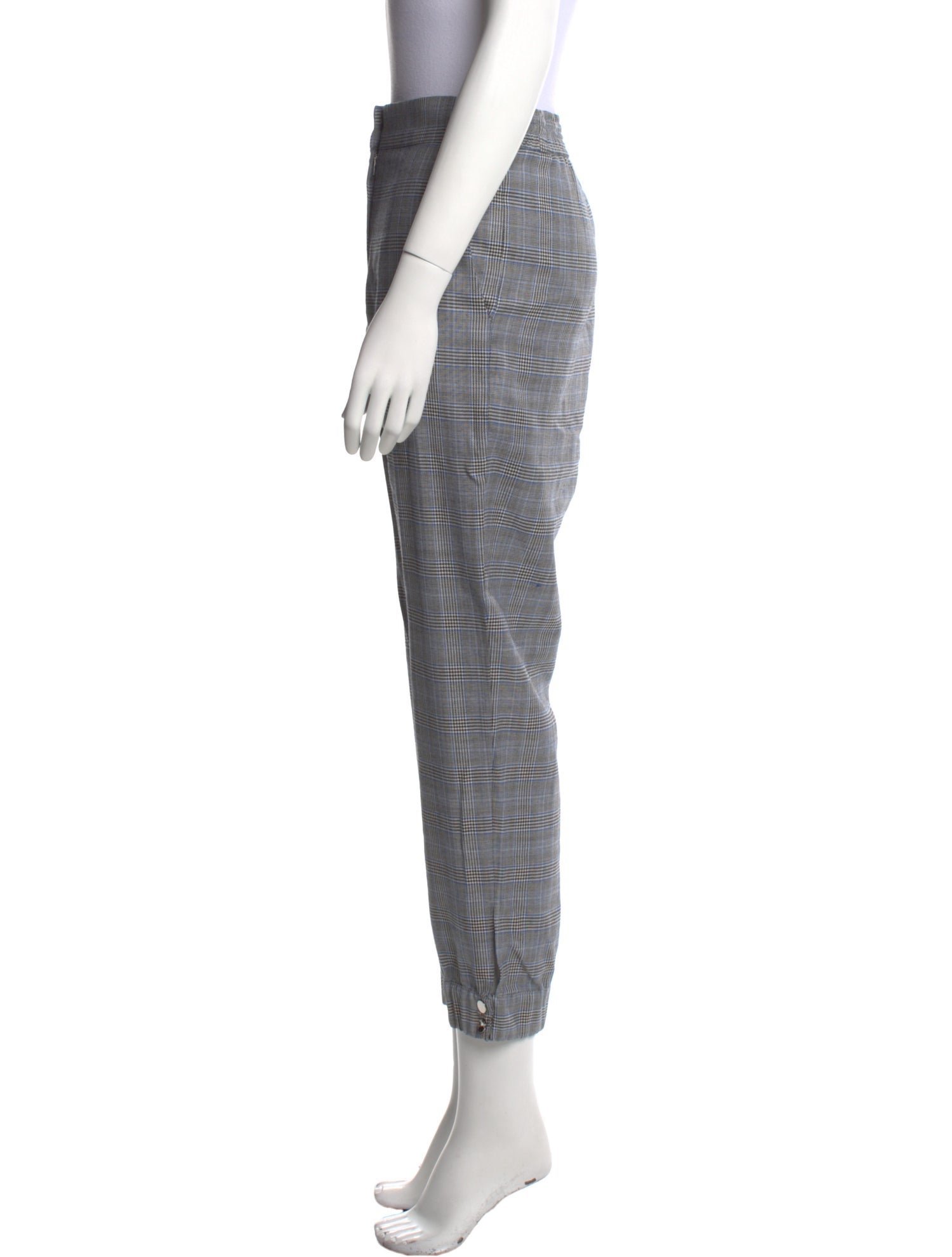 Tibi Virgin Wool Skinny Leg Pants