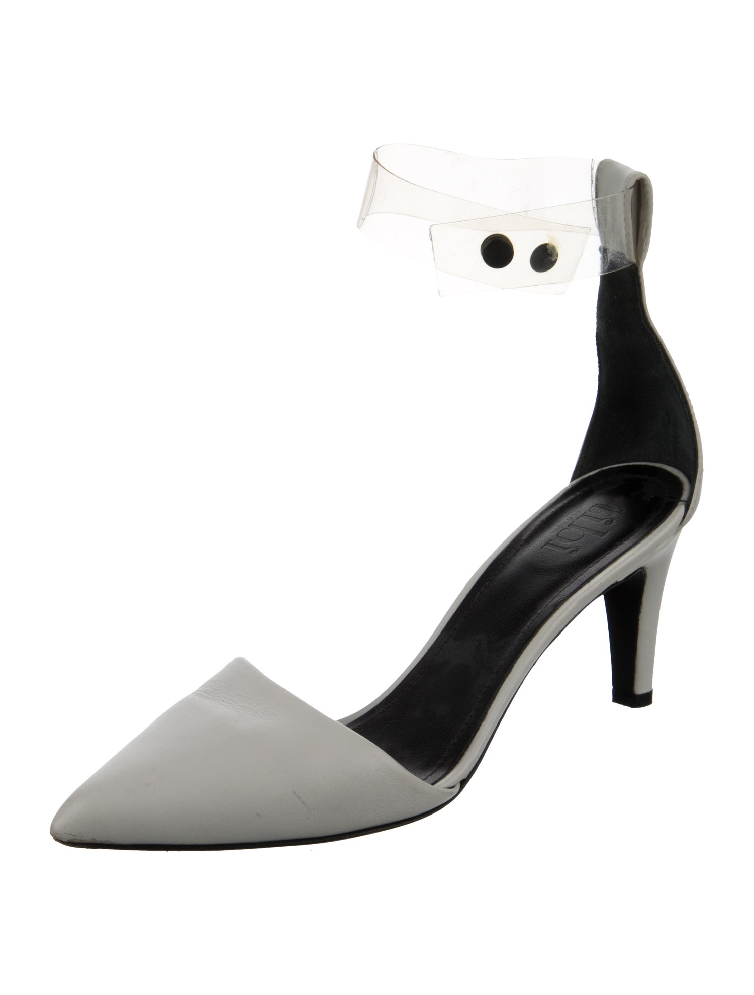 Tibi Leather D'Orsay Pumps