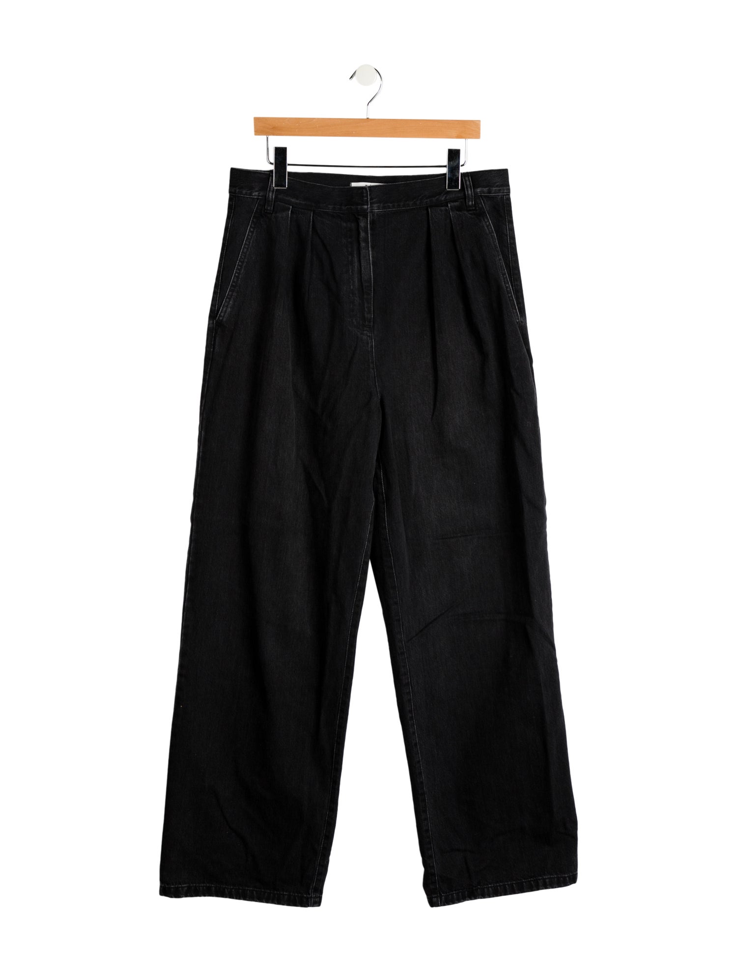 Tibi High-Rise Wide Leg Jeans