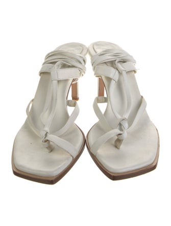 Tibi Leather Sandals