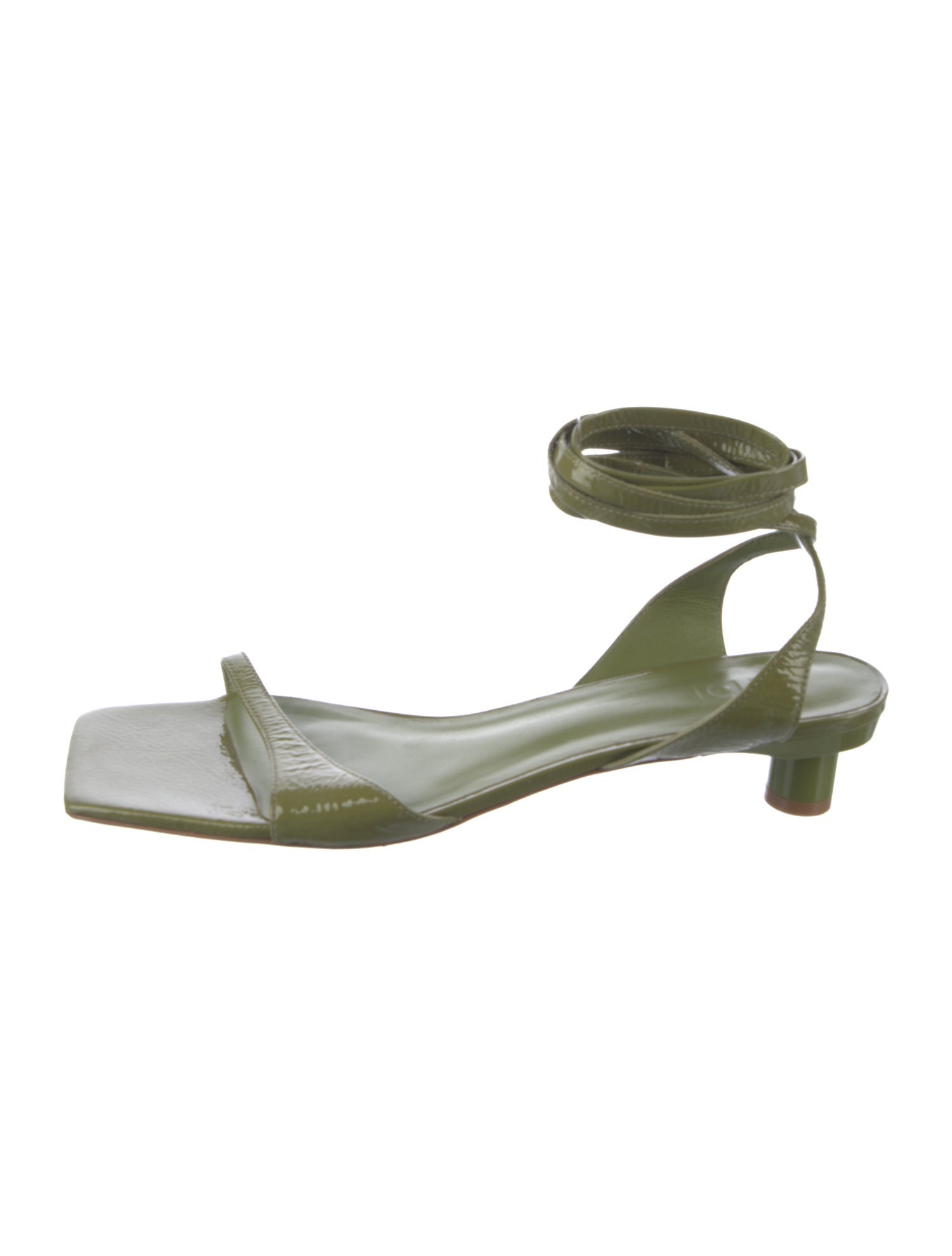 Tibi Patent Leather Sandals