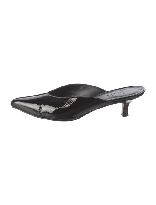 Tibi Patent Leather Mules
