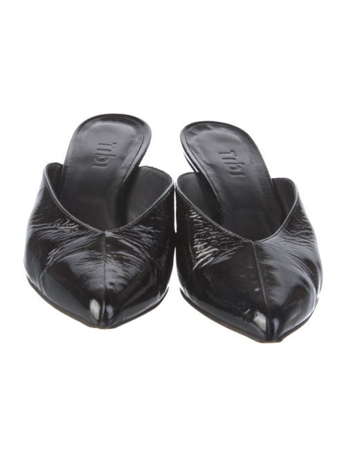 Tibi Patent Leather Mules