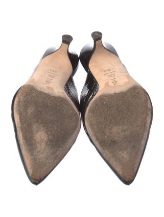 Tibi Patent Leather Mules