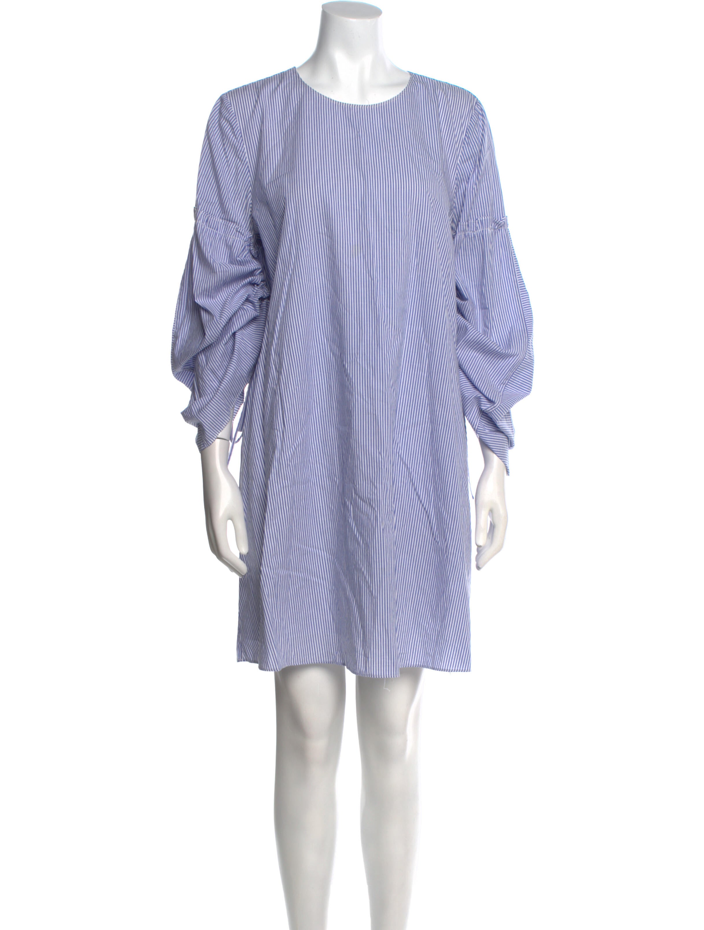 Tibi Striped Mini Dress