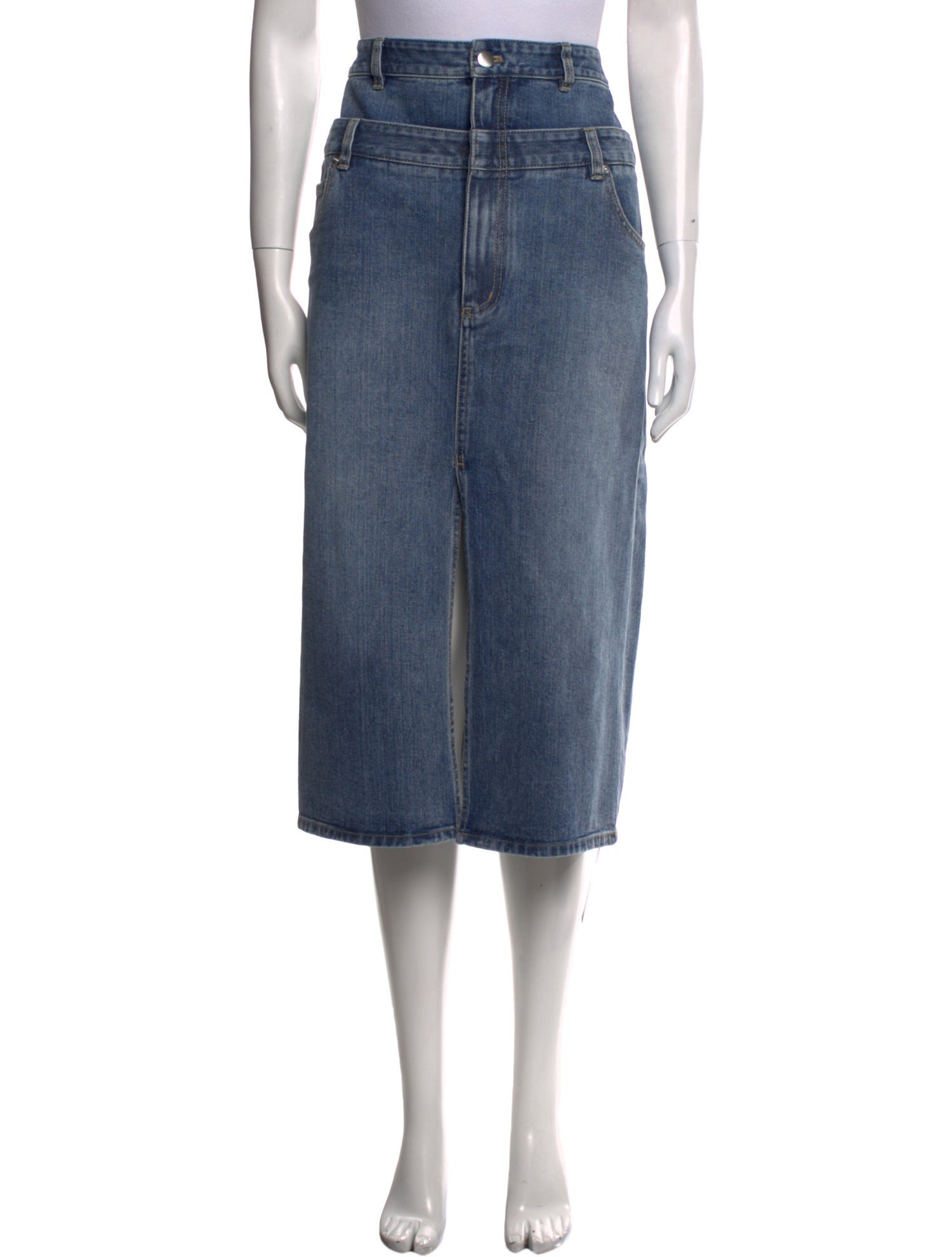 Tibi Midi Length Skirt