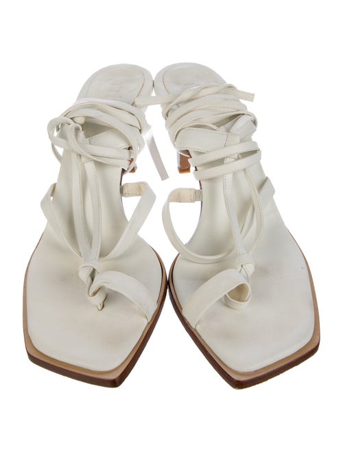 Tibi Leather Sandals