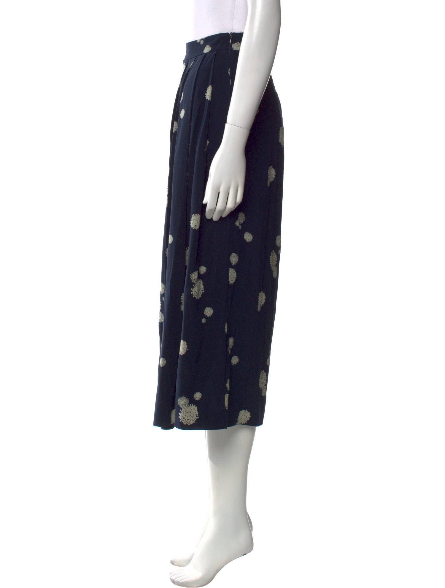 Tibi Silk Wide Leg Pants