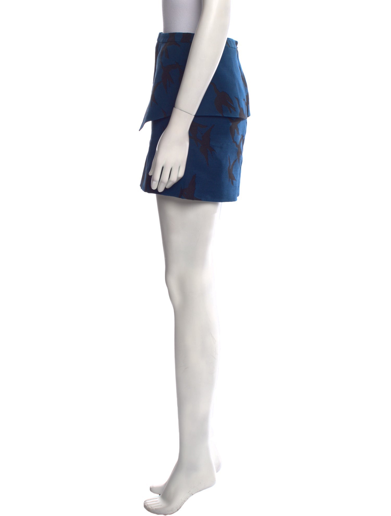 Tibi Wool Mini Skirt