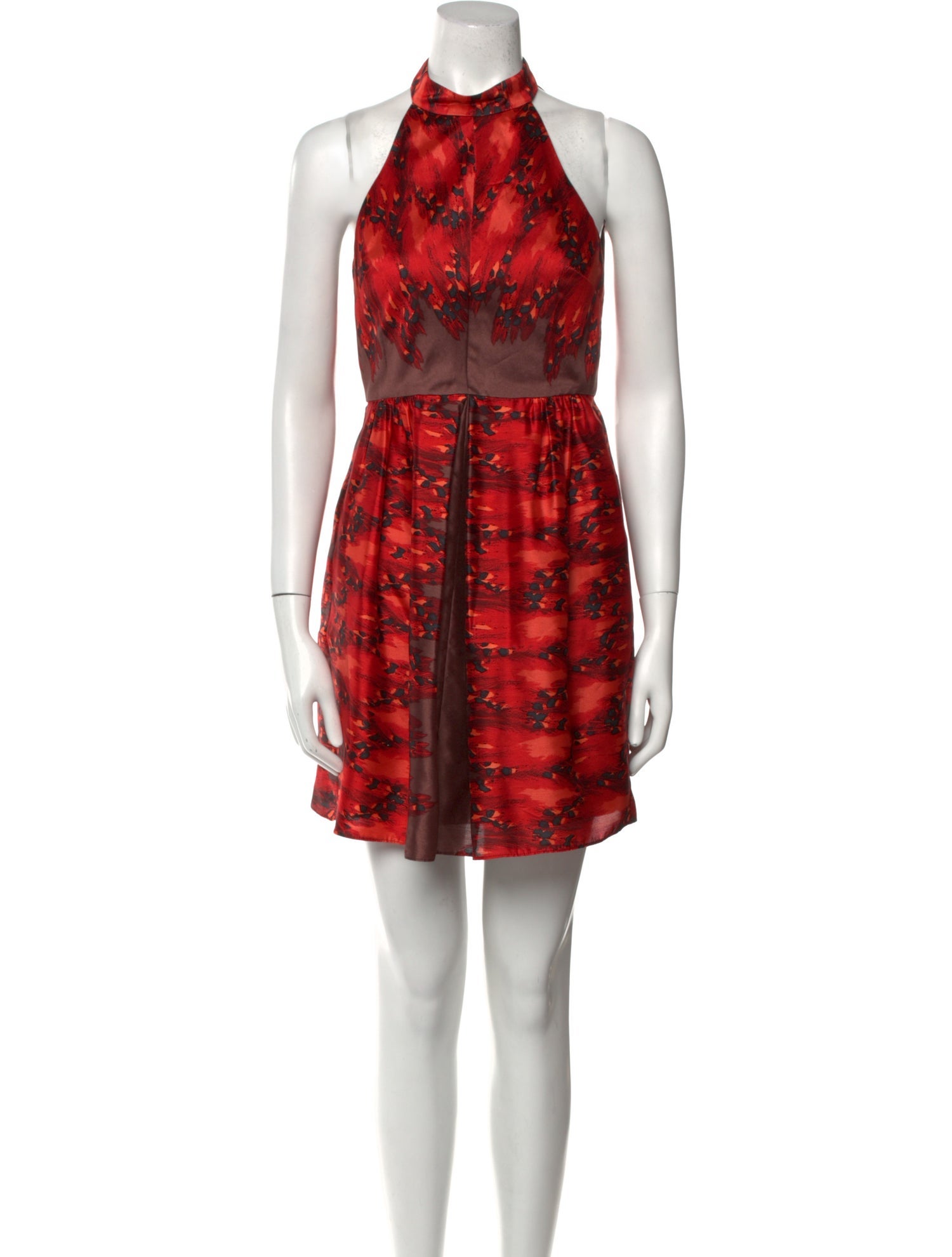 Tibi Silk Mini Dress