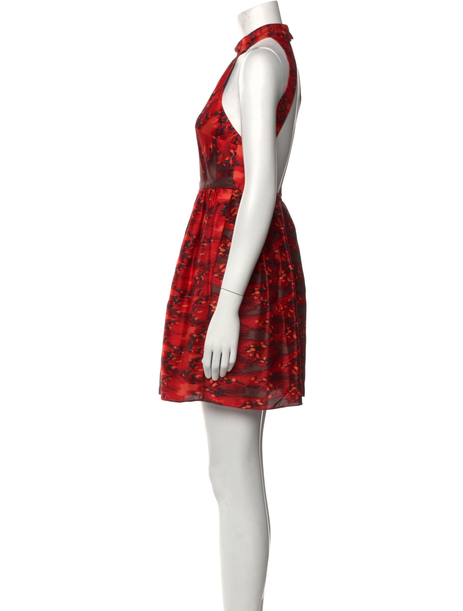 Tibi Silk Mini Dress