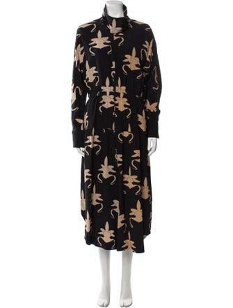 Tibi Silk Printed Jumpsuit