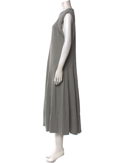 Tibi Crew Neck Long Dress
