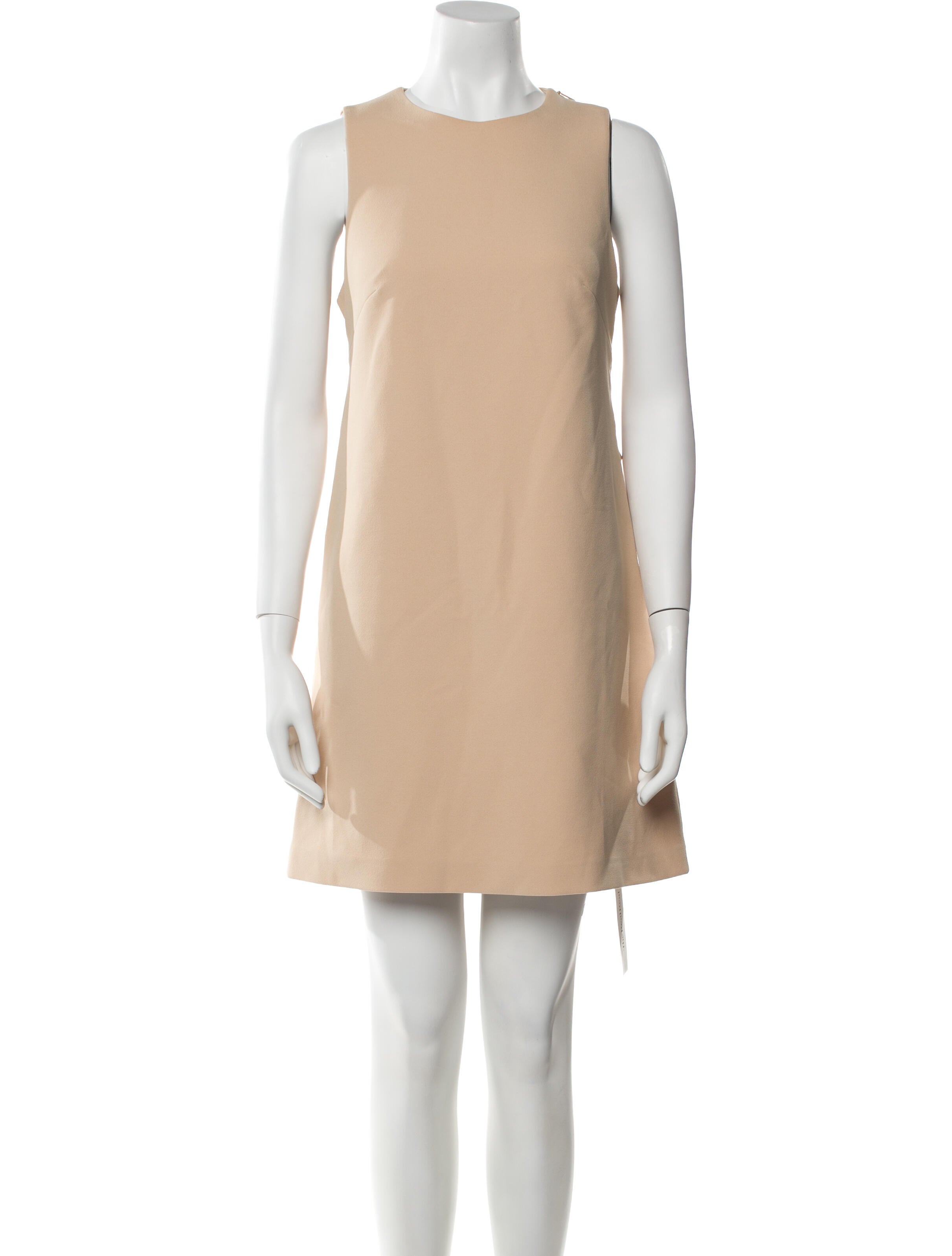 Tibi Crew Neck Mini Dress