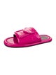 Tibi Patent Leather Flip Flops