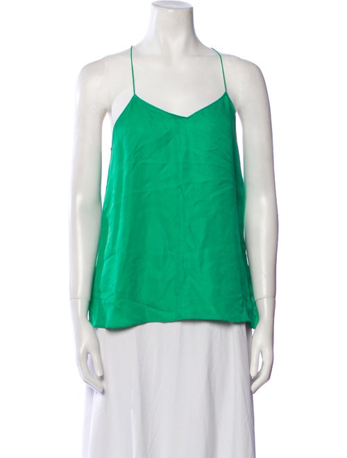 Tibi V-Neck Sleeveless Top