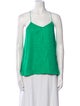 Tibi V-Neck Sleeveless Top