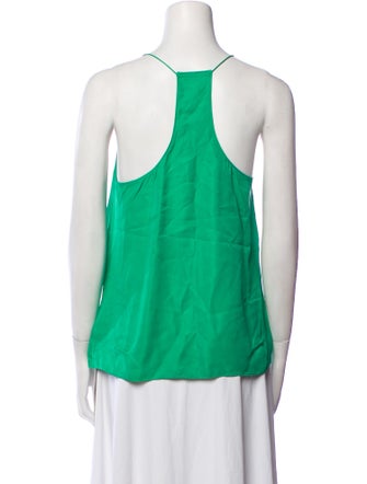 Tibi V-Neck Sleeveless Top