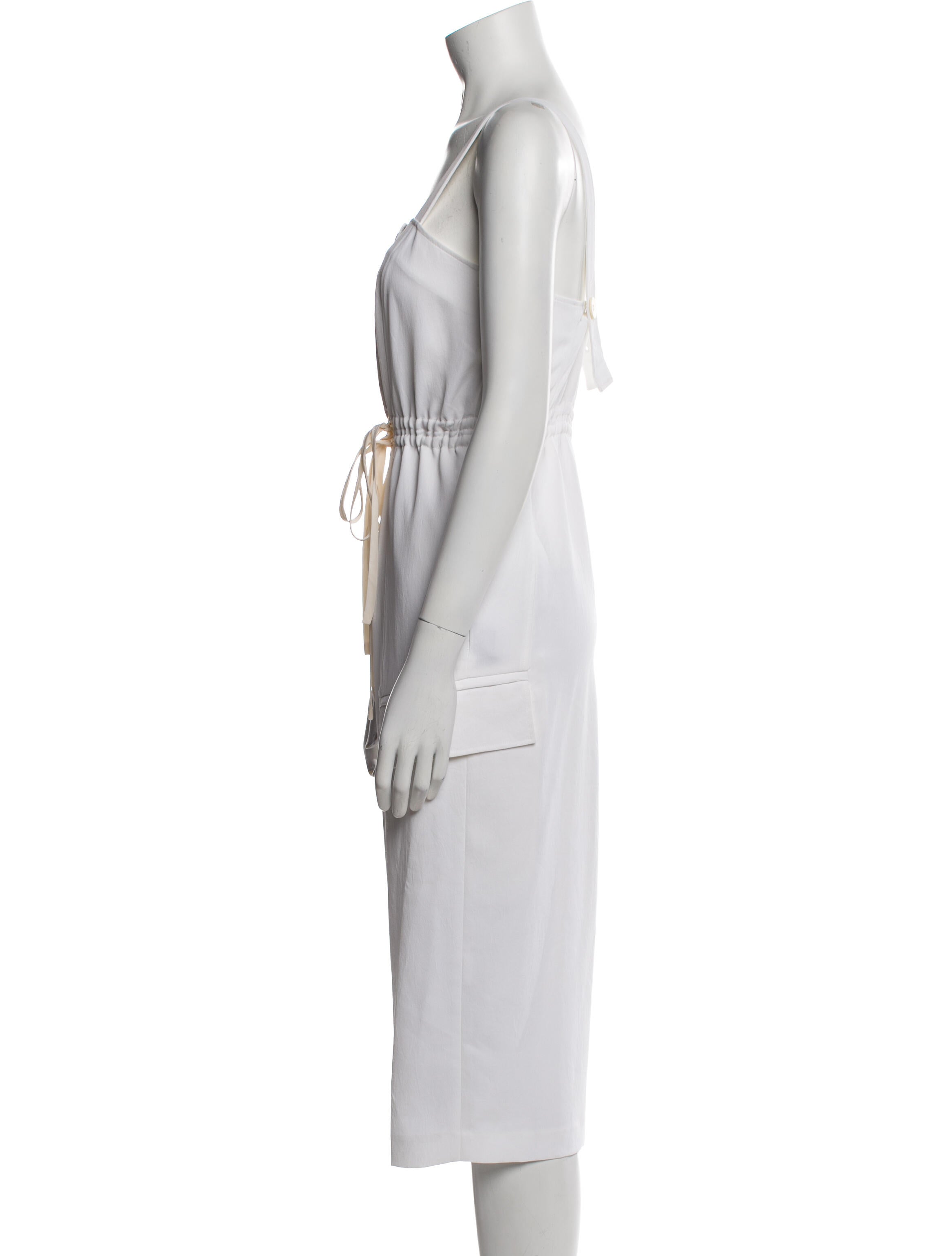 Tibi Square Neckline Jumpsuit