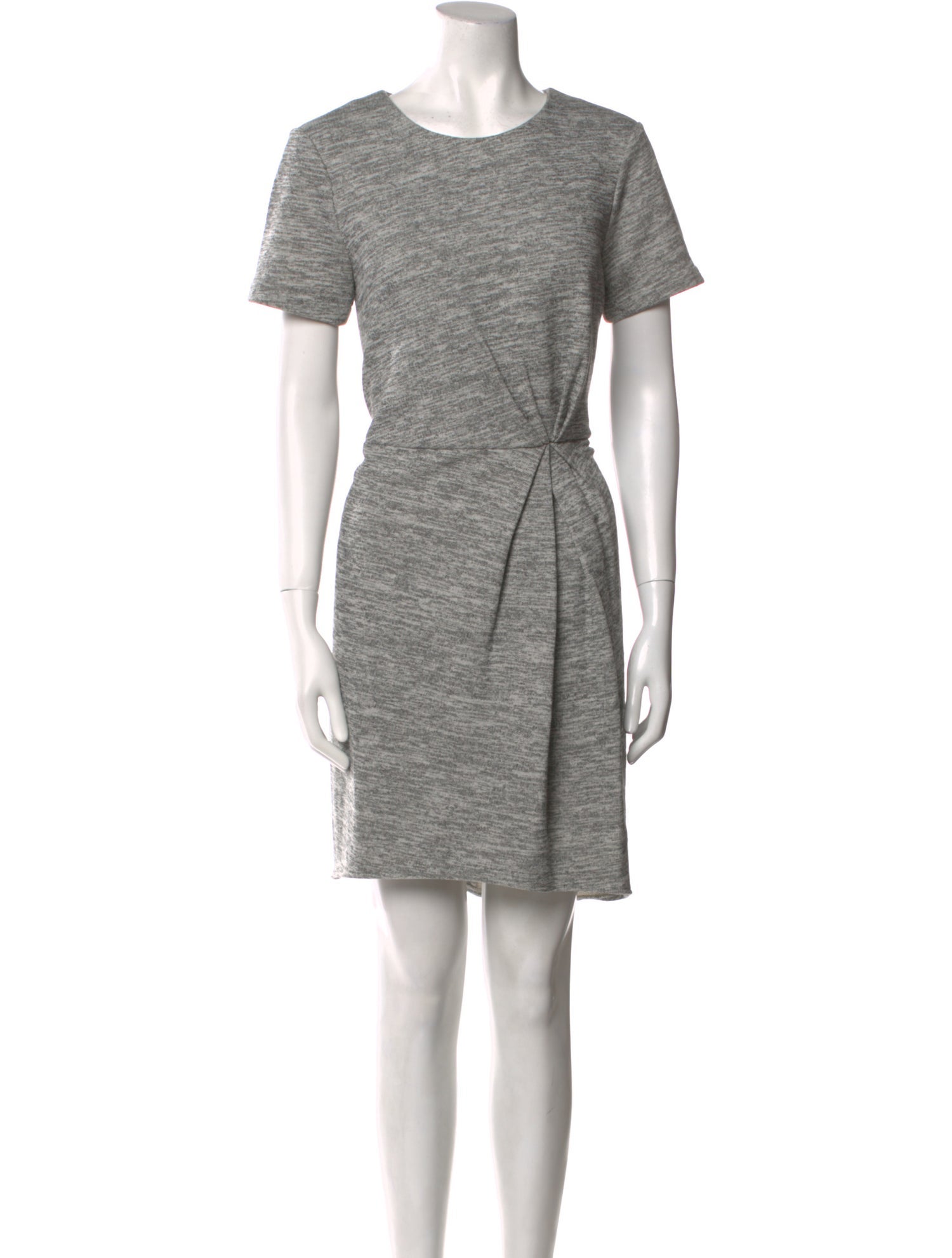 Tibi Scoop Neck Mini Dress