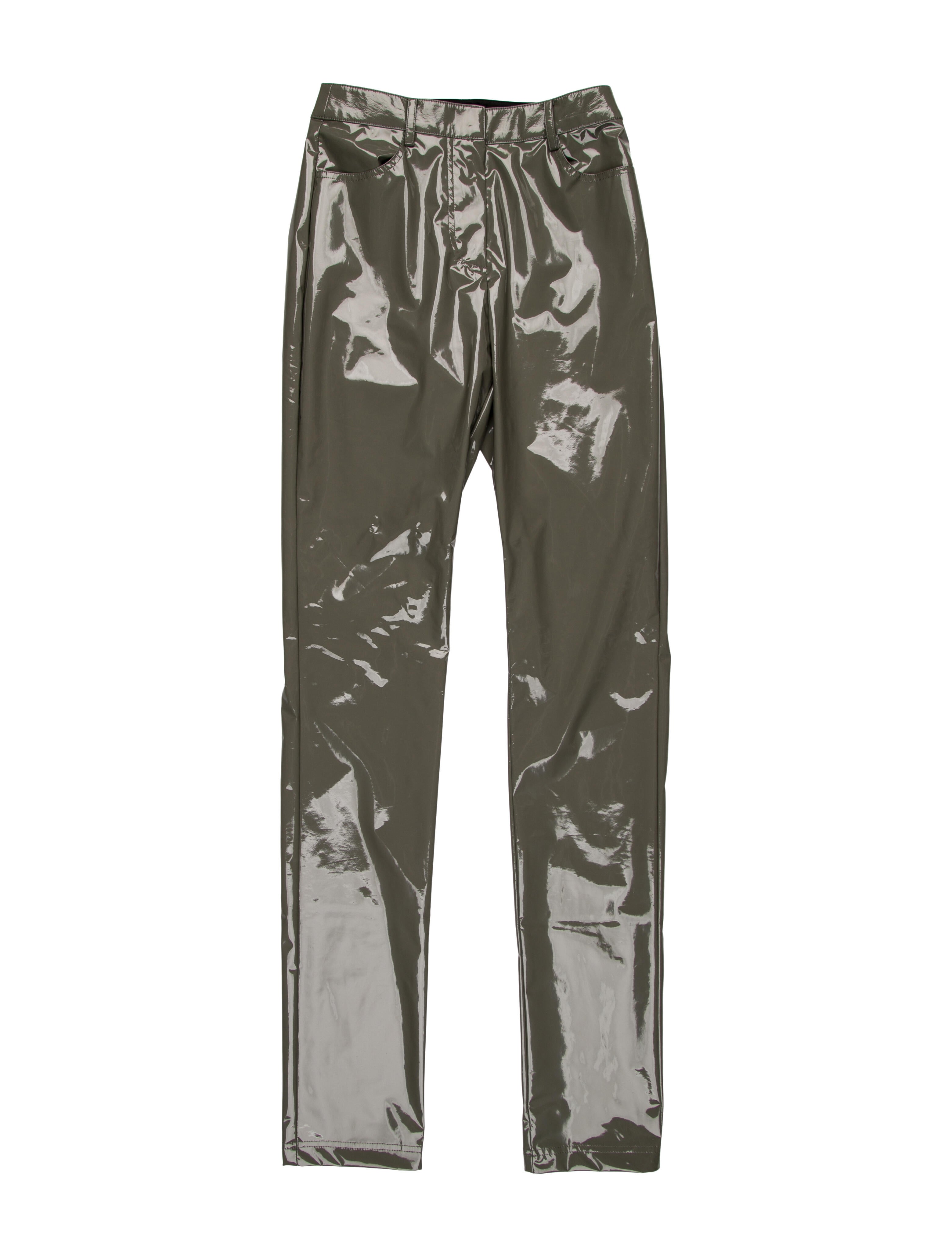 Tibi Printed Skinny Leg Pants