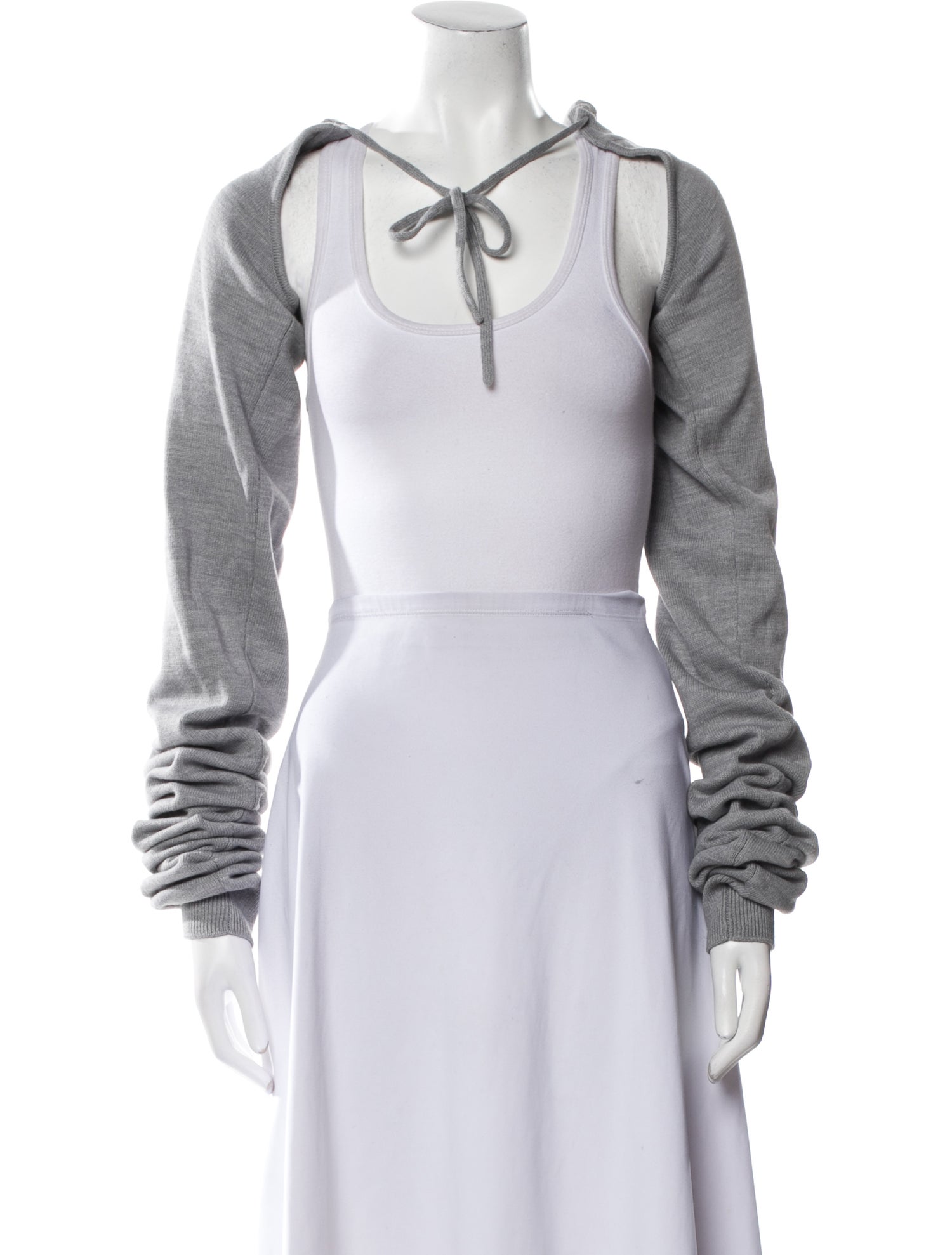 Tibi Wool Tie Neck Sweater w/ Tags