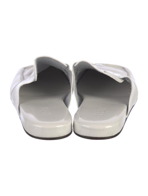 Tibi Patent Leather Slides