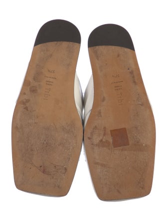 Tibi Patent Leather Slides