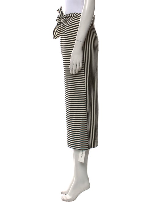 Tibi Striped Midi Length Skirt