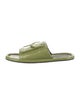 Tibi Patent Leather Slides