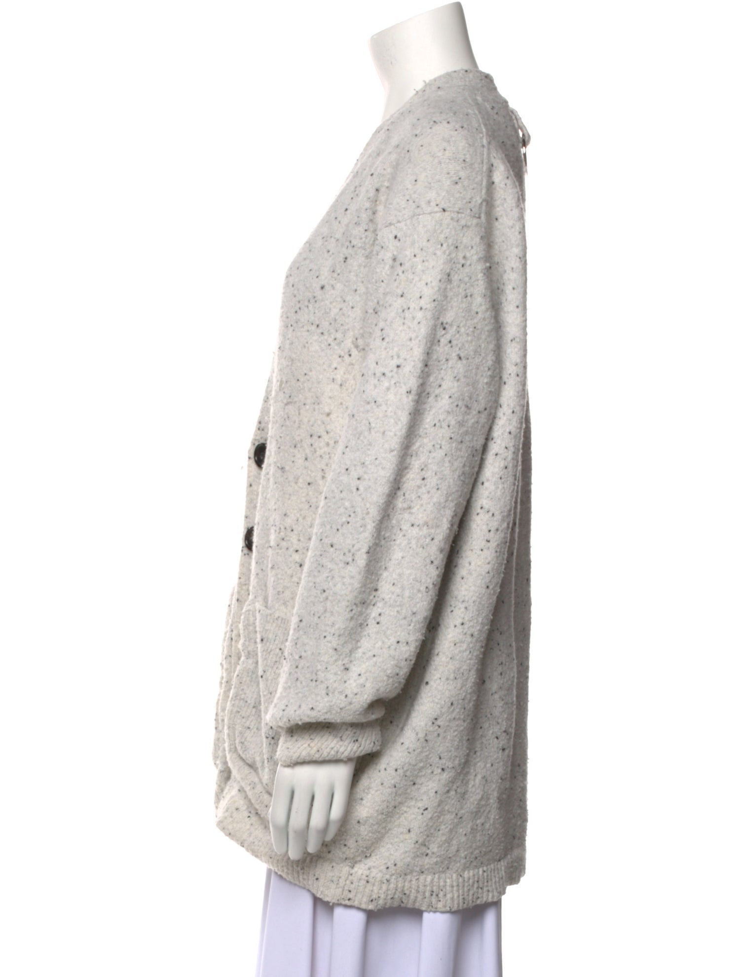 Tibi Wool V-Neck Sweater