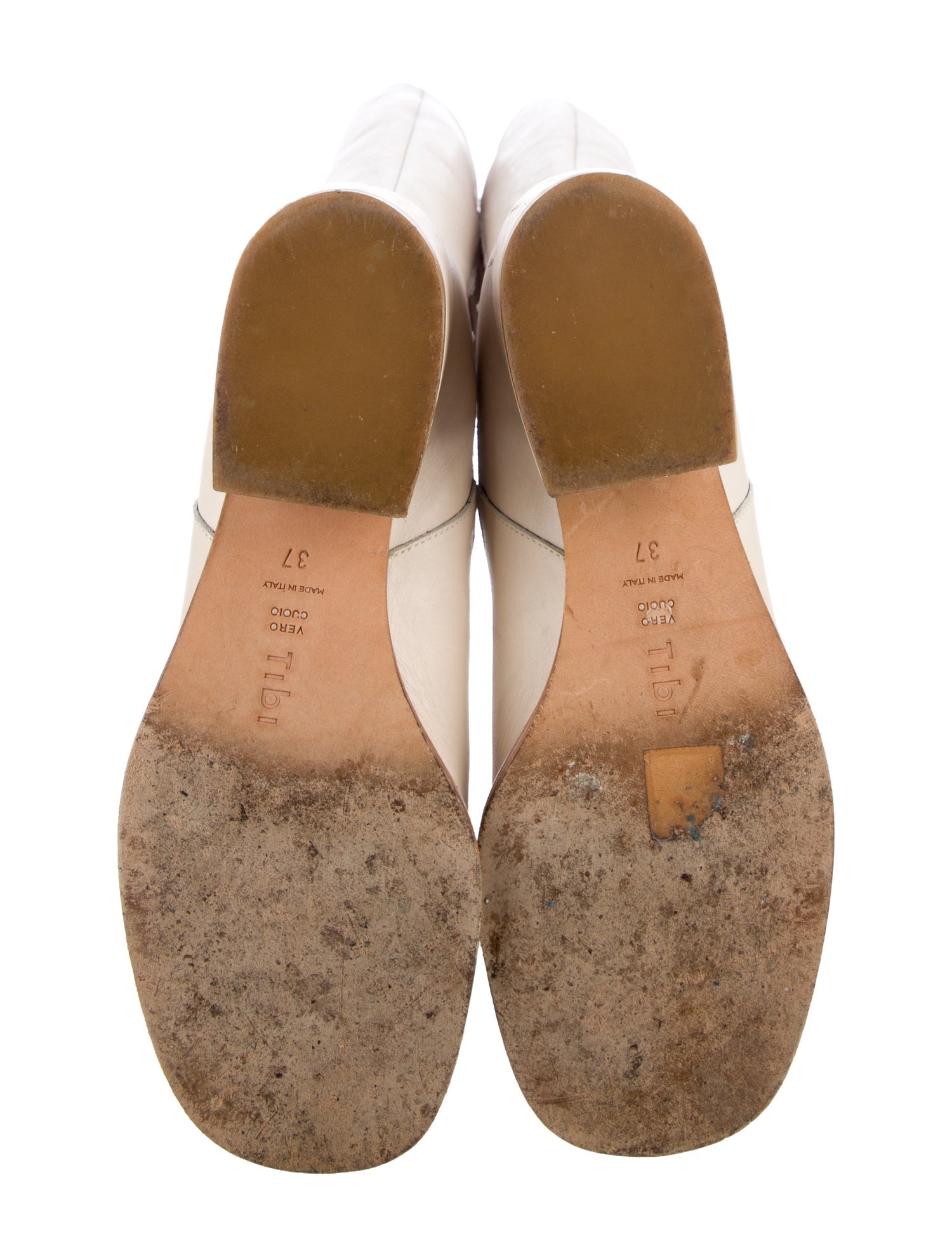 Tibi Leather Riding Boots