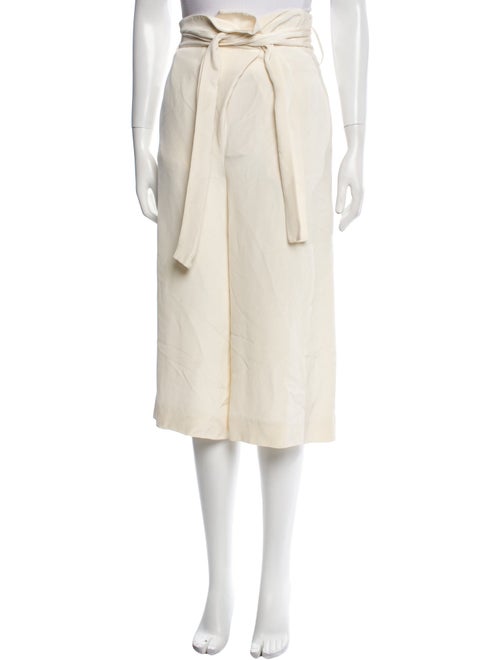 Tibi Silk Wide Leg Pants