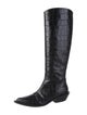 Tibi Leather Riding Boots