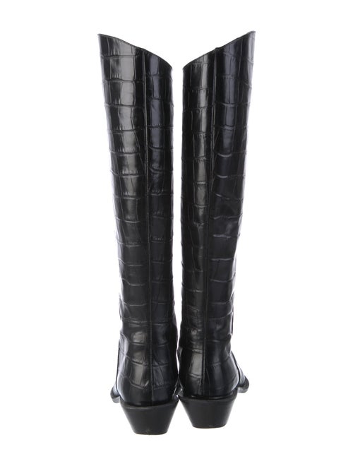 Tibi Leather Riding Boots