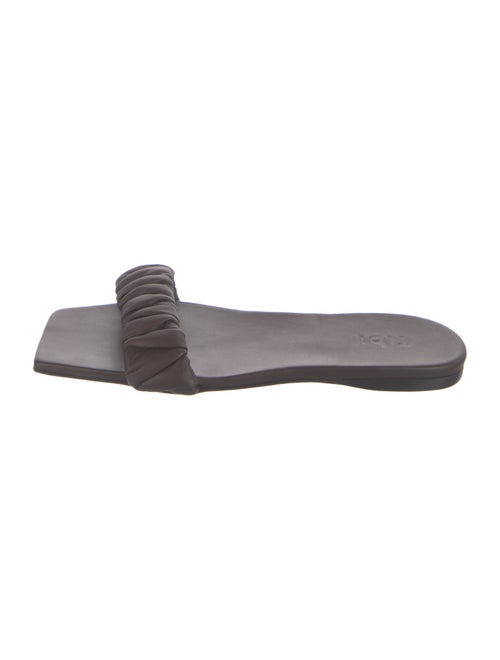 Tibi Leather Slides