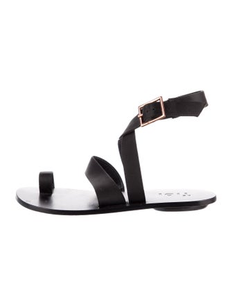 Tibi Satin Gladiator Sandals