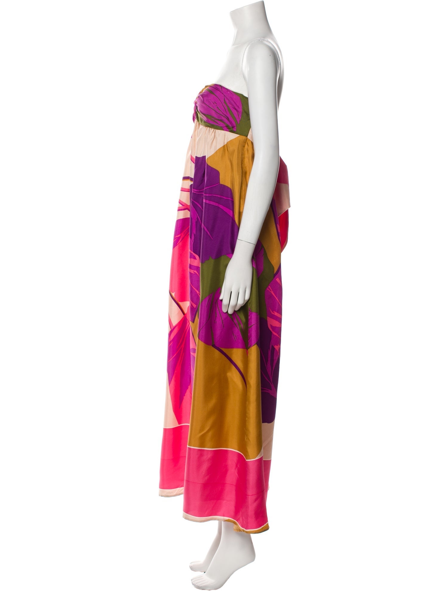 Tibi Silk Midi Length Dress