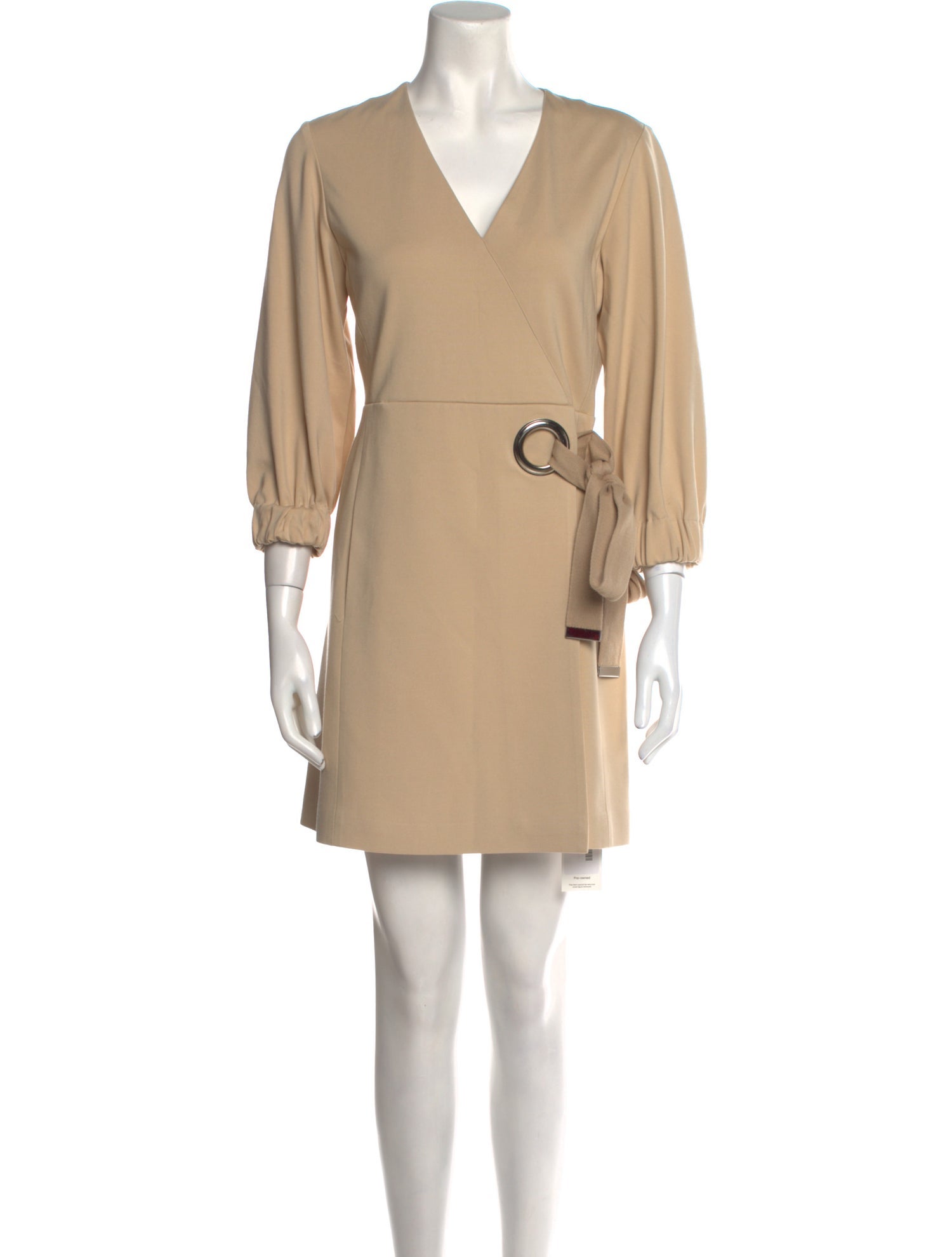 Tibi V-Neck Mini Dress