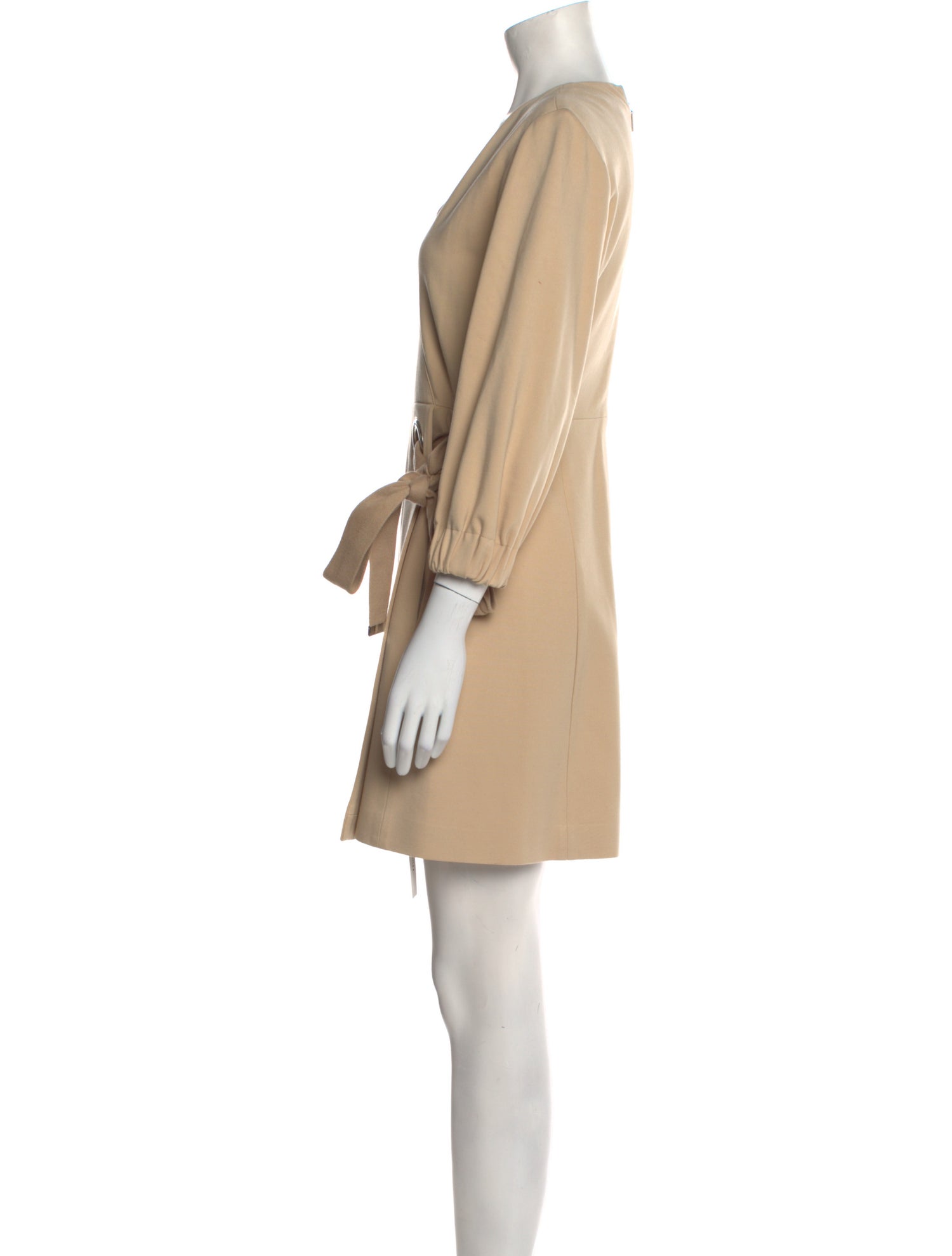 Tibi V-Neck Mini Dress