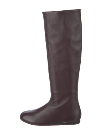 Tibi Leather Riding Boots