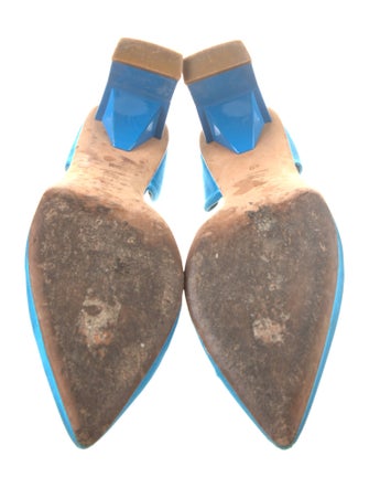 Tibi Suede Slingback Pumps